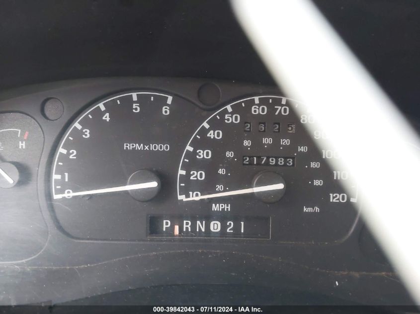 1998 Ford Ranger Splash/Xl/Xlt VIN: 1FTYR14U3WPA58762 Lot: 39842043