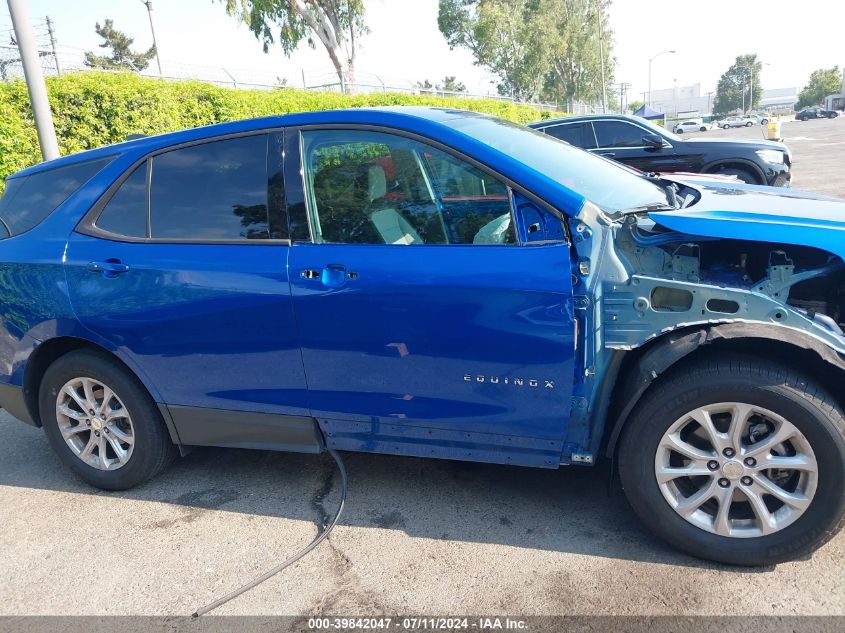 2019 Chevrolet Equinox Ls VIN: 3GNAXHEV7KS519018 Lot: 39842047