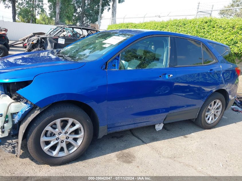 2019 Chevrolet Equinox Ls VIN: 3GNAXHEV7KS519018 Lot: 39842047