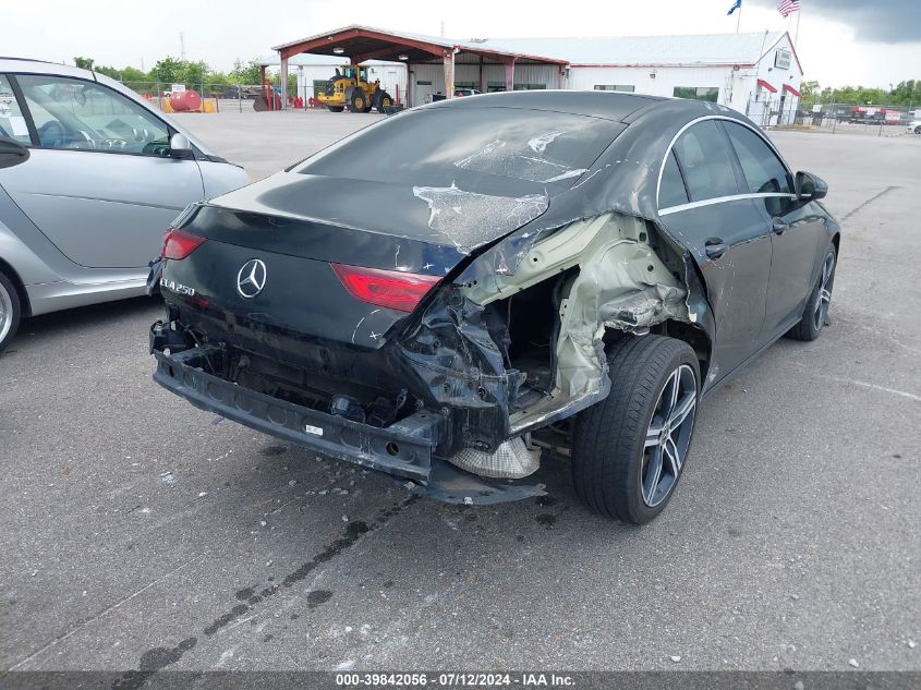 2020 Mercedes-Benz Cla 250 VIN: WDD5J4GB0LN021784 Lot: 39842056