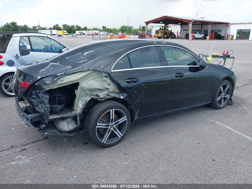 2020 Mercedes-Benz Cla 250 VIN: WDD5J4GB0LN021784 Lot: 39842056