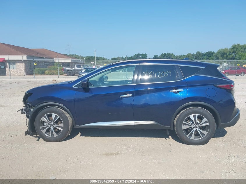 2023 Nissan Murano Sv VIN: 5N1AZ2BJ8PC100850 Lot: 39842059