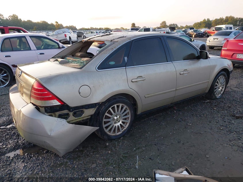 2005 Mercury Montego Premier VIN: 1MEHM42145G601669 Lot: 39842062