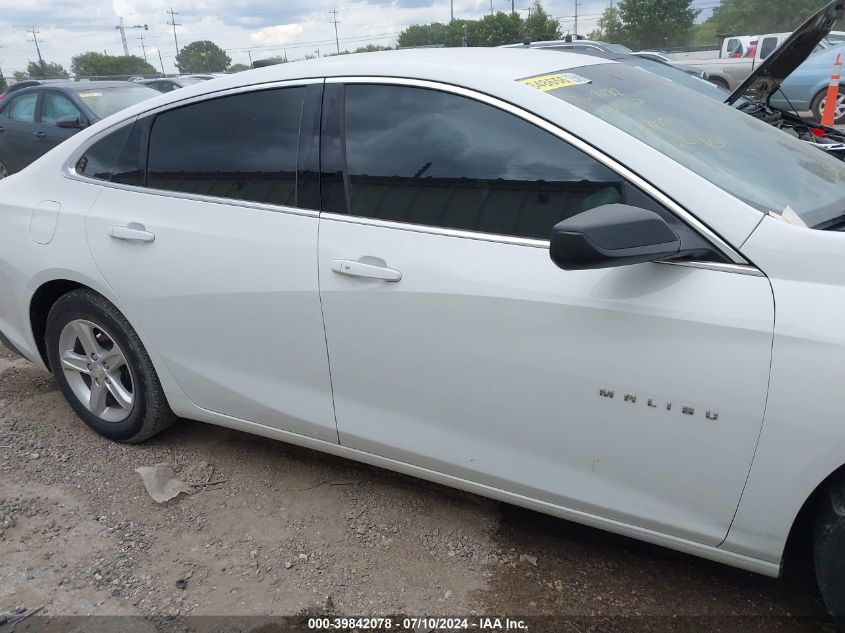 2021 Chevrolet Malibu Fwd Ls VIN: 1G1ZB5ST9MF040157 Lot: 39842078