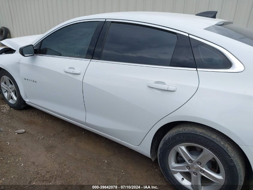 2021 Chevrolet Malibu Fwd Ls VIN: 1G1ZB5ST9MF040157 Lot: 39842078