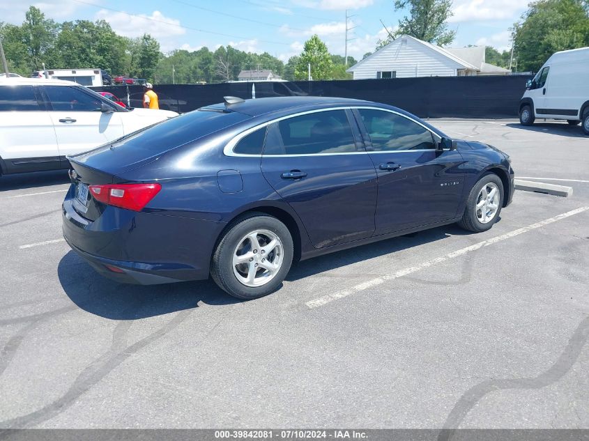 2017 Chevrolet Malibu 1Fl VIN: 1G1ZC5ST8HF259436 Lot: 39842081