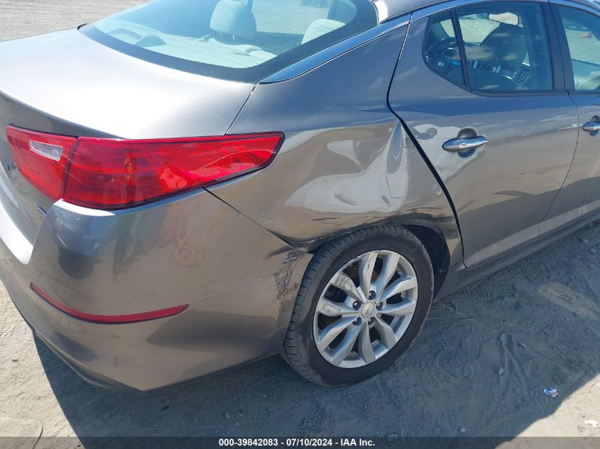 2015 Kia Optima Lx VIN: 5XXGM4A70FG440345 Lot: 39842083