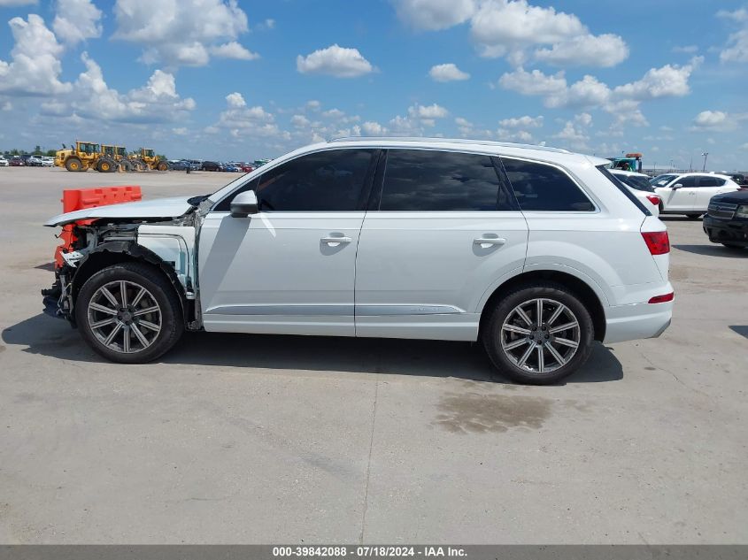 2018 Audi Q7 3.0T Premium VIN: WA1LAAF77JD052914 Lot: 39842088