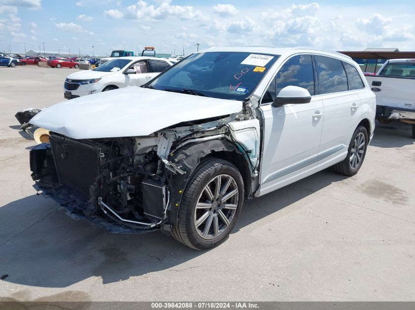 2018 Audi Q7 3.0T Premium VIN: WA1LAAF77JD052914 Lot: 39842088