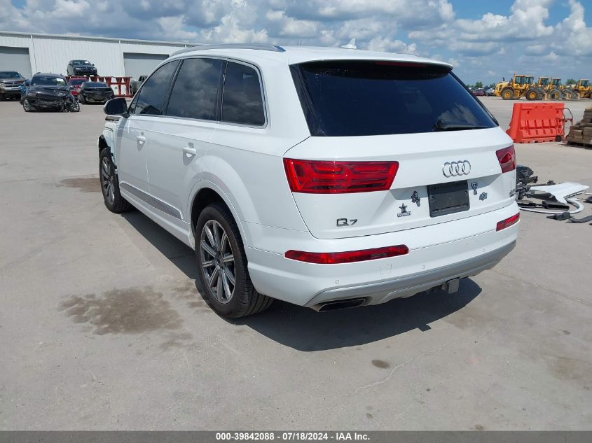 2018 Audi Q7 3.0T Premium VIN: WA1LAAF77JD052914 Lot: 39842088