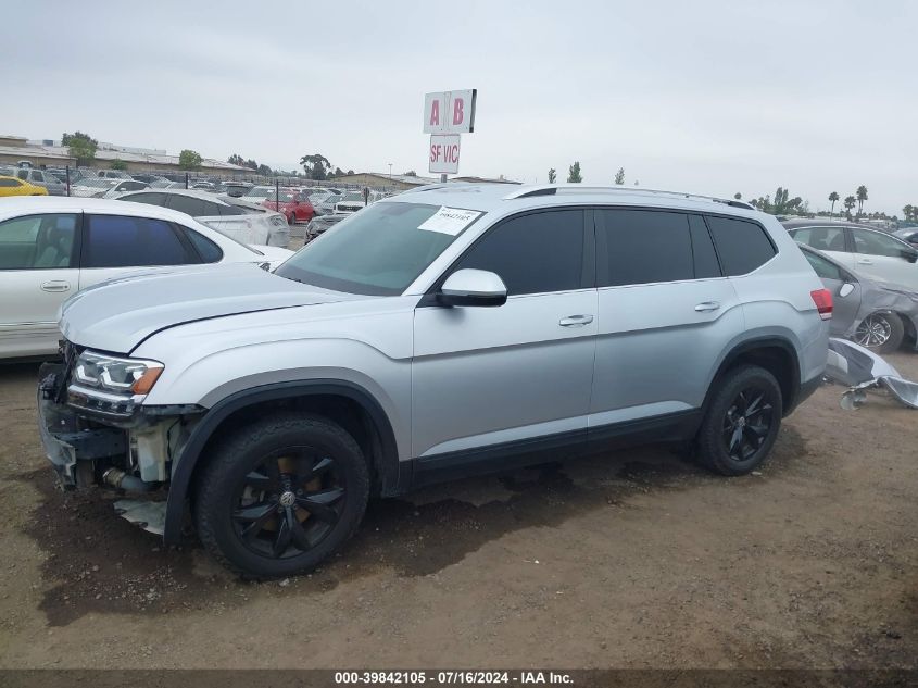 2018 Volkswagen Atlas 2.0T S VIN: 1V2AP2CA6JC529614 Lot: 39842105