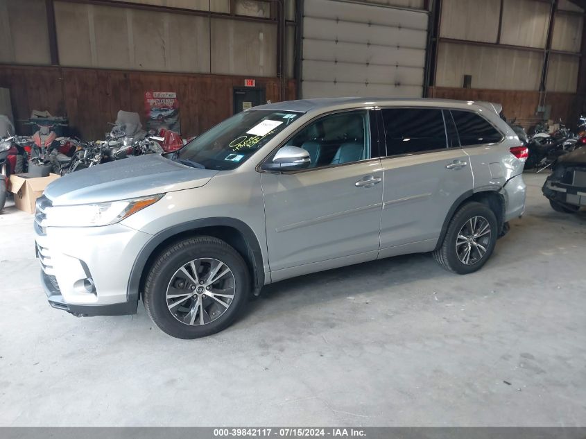 2018 TOYOTA HIGHLANDER LE - 5TDBZRFH5JS912721