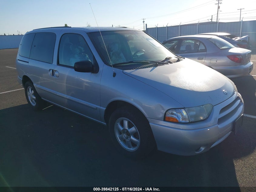 2002 Nissan Quest Gxe VIN: 4N2ZN15T62D808461 Lot: 39842125