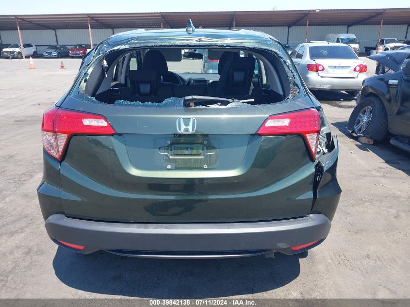 2018 Honda Hr-V Lx VIN: 3CZRU5H33JG703459 Lot: 39842138