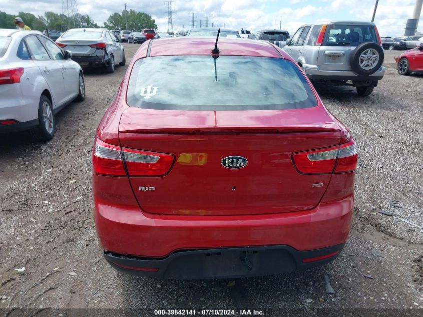 2013 Kia Rio Lx VIN: KNADM4A34D6288949 Lot: 39842141