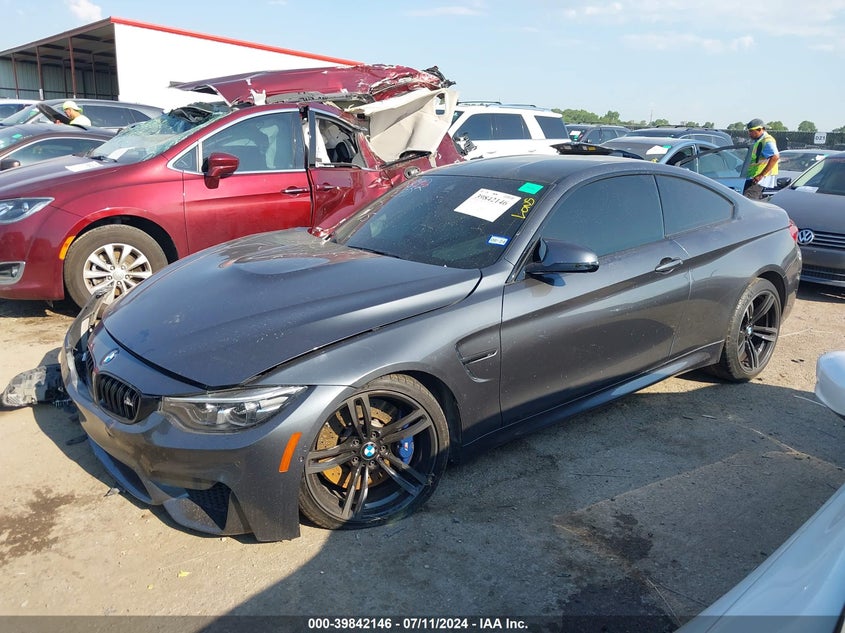 2018 BMW M4 VIN: WBS4Y9C51JAC87376 Lot: 39842146
