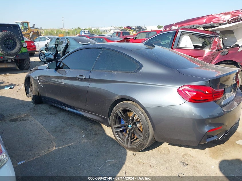 2018 BMW M4 VIN: WBS4Y9C51JAC87376 Lot: 39842146