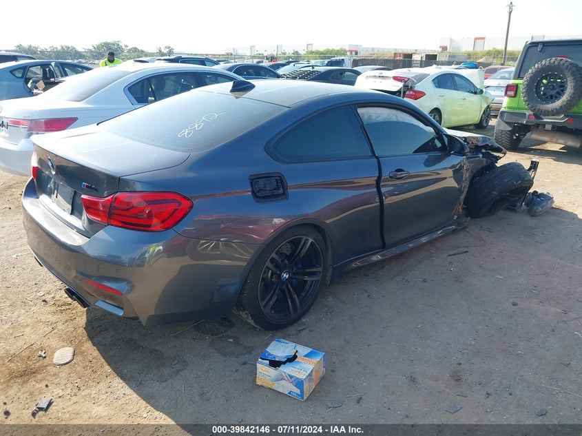 2018 BMW M4 VIN: WBS4Y9C51JAC87376 Lot: 39842146