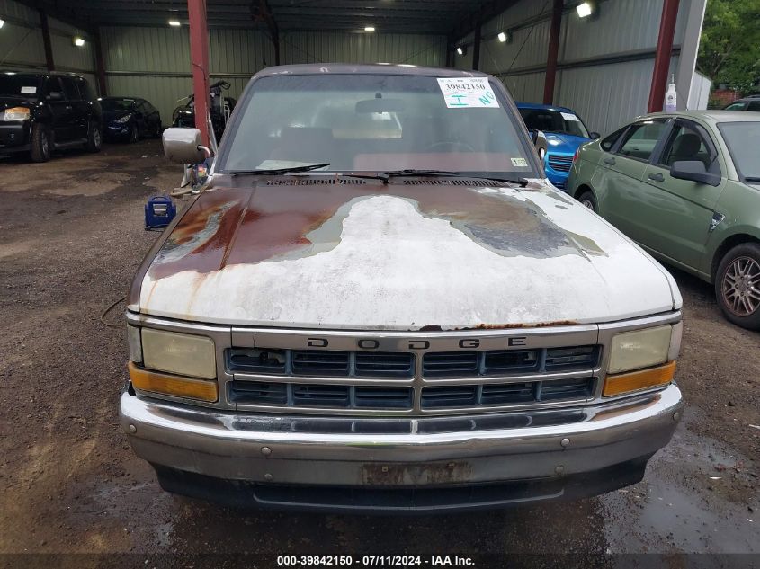 1993 Dodge Dakota VIN: 1B7GL23X6PS115503 Lot: 39842150