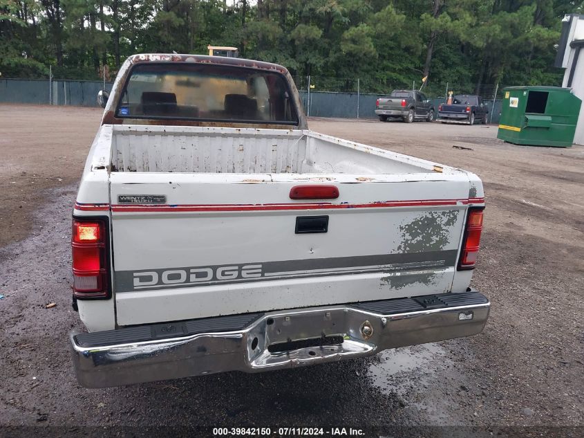 1993 Dodge Dakota VIN: 1B7GL23X6PS115503 Lot: 39842150