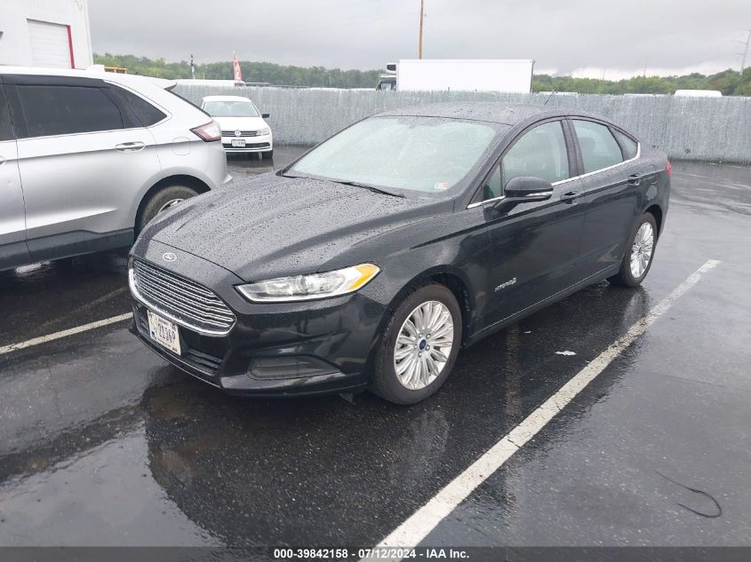 2014 Ford Fusion Hybrid Se VIN: 3FA6P0LU1ER368639 Lot: 39842158