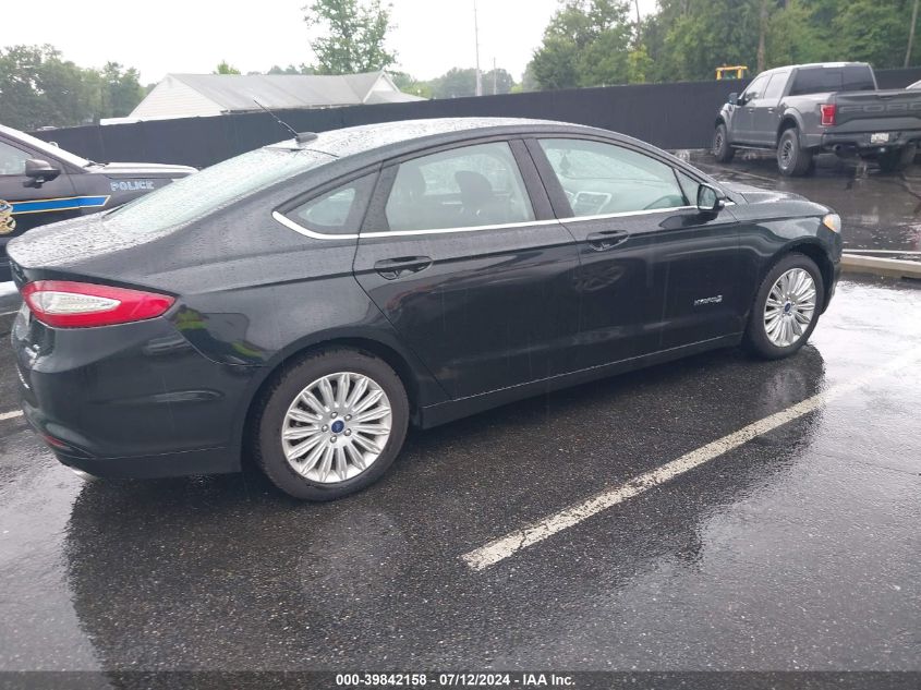 2014 Ford Fusion Hybrid Se VIN: 3FA6P0LU1ER368639 Lot: 39842158