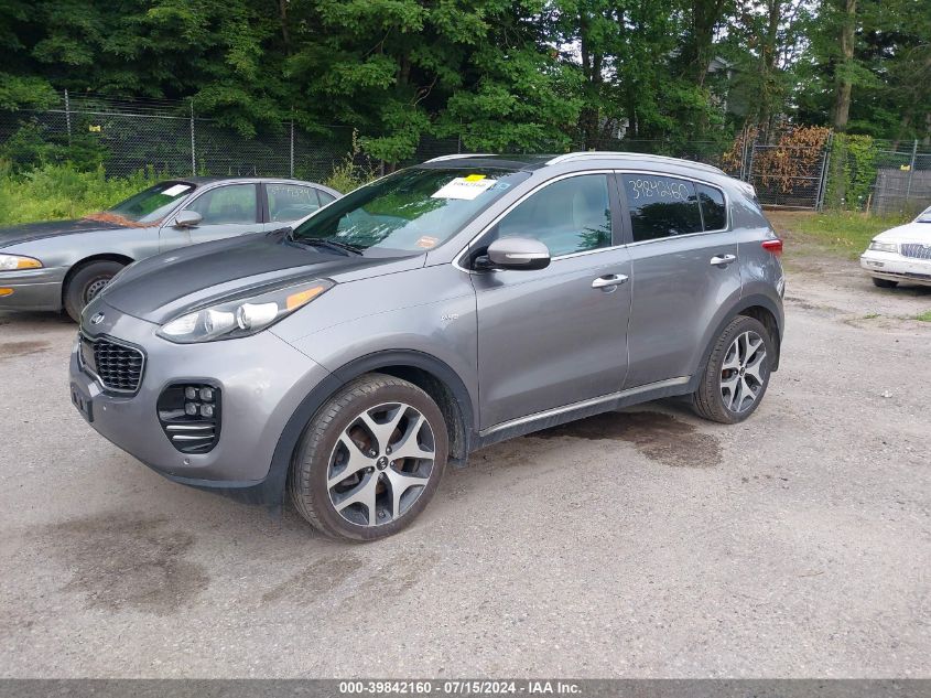 2017 Kia Sportage Sx Turbo VIN: KNDPRCA67H7090694 Lot: 39842160