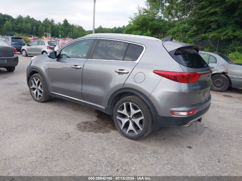 2017 Kia Sportage Sx Turbo VIN: KNDPRCA67H7090694 Lot: 39842160