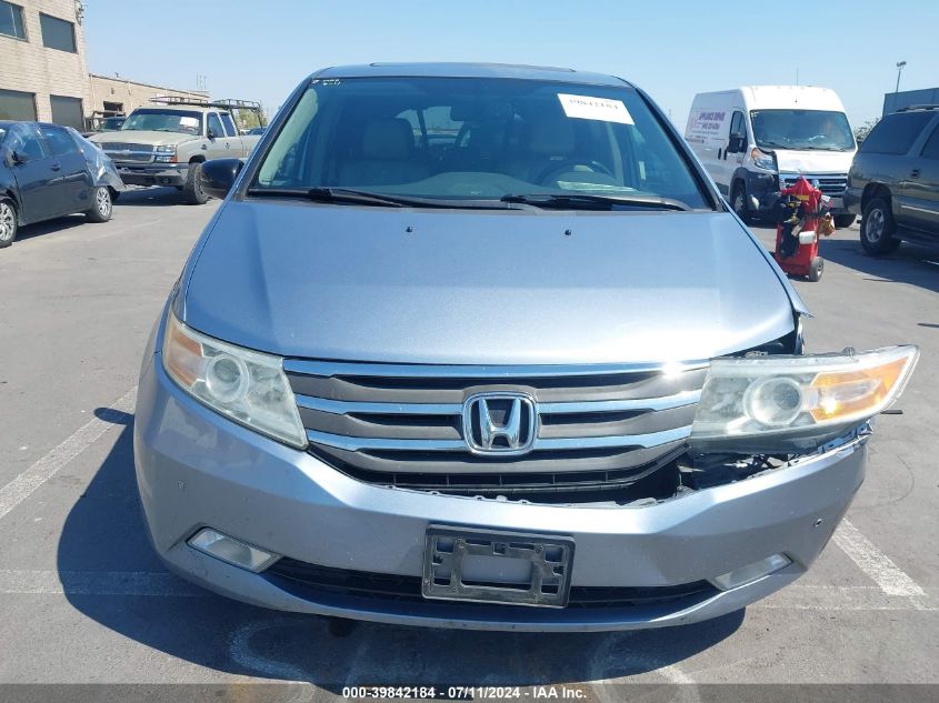 2013 Honda Odyssey Touring/Touring Elite VIN: 5FNRL5H96DB030092 Lot: 39842184