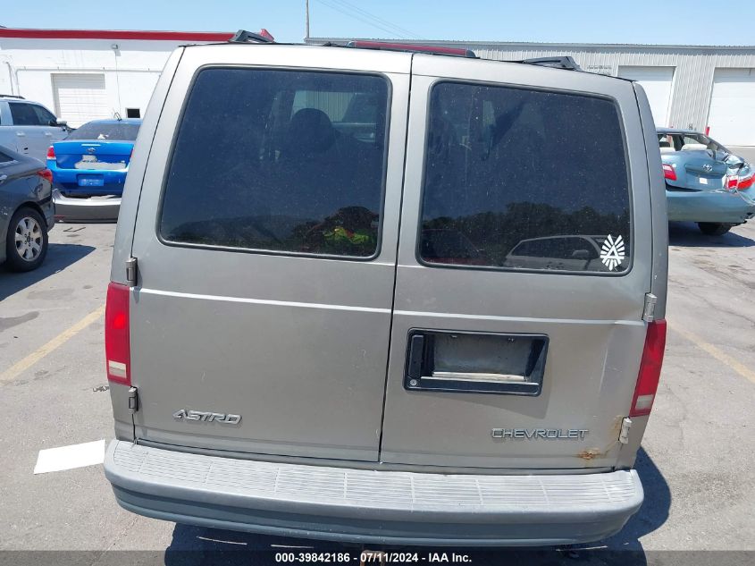 2001 Chevrolet Astro VIN: 1GCDL19W21B136500 Lot: 39842186