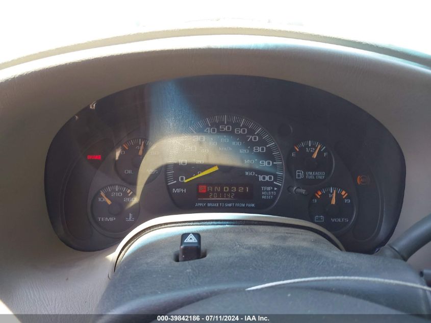 2001 Chevrolet Astro VIN: 1GCDL19W21B136500 Lot: 39842186