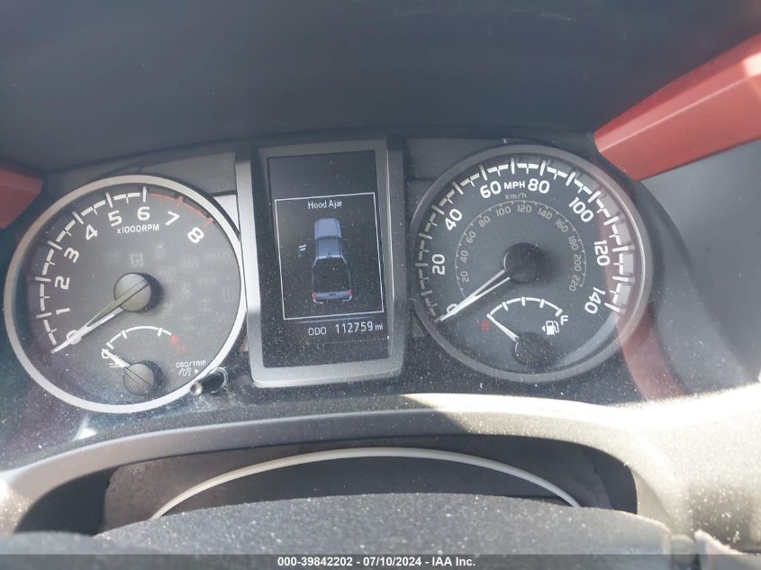 2016 Toyota Tacoma Trd Off Road VIN: 3TMAZ5CNXGM021332 Lot: 39842202