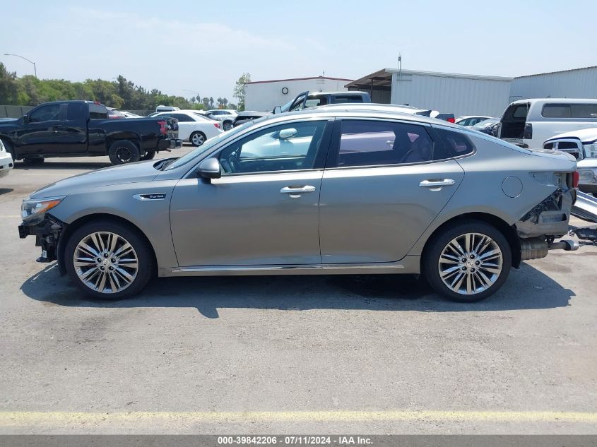 2017 Kia Optima Sxl Turbo VIN: 5XXGV4L23HG139408 Lot: 39842206