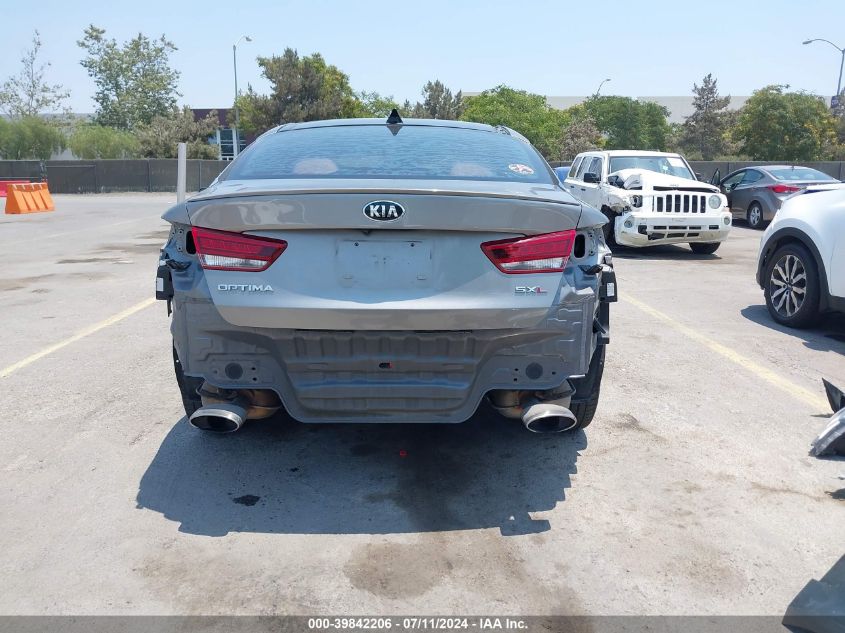 2017 Kia Optima Sxl Turbo VIN: 5XXGV4L23HG139408 Lot: 39842206