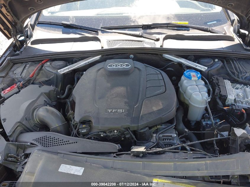 2018 Audi A4 2.0T Premium/2.0T Tech Premium VIN: WAUENAF49JN014472 Lot: 39842208
