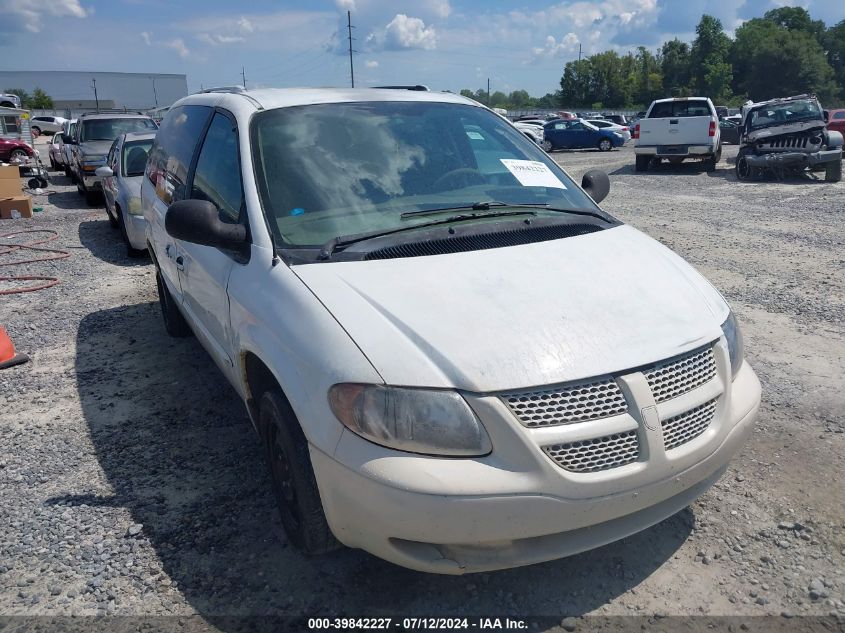 2003 Dodge Grand Caravan Se VIN: 1D4GP24313B288942 Lot: 39842227