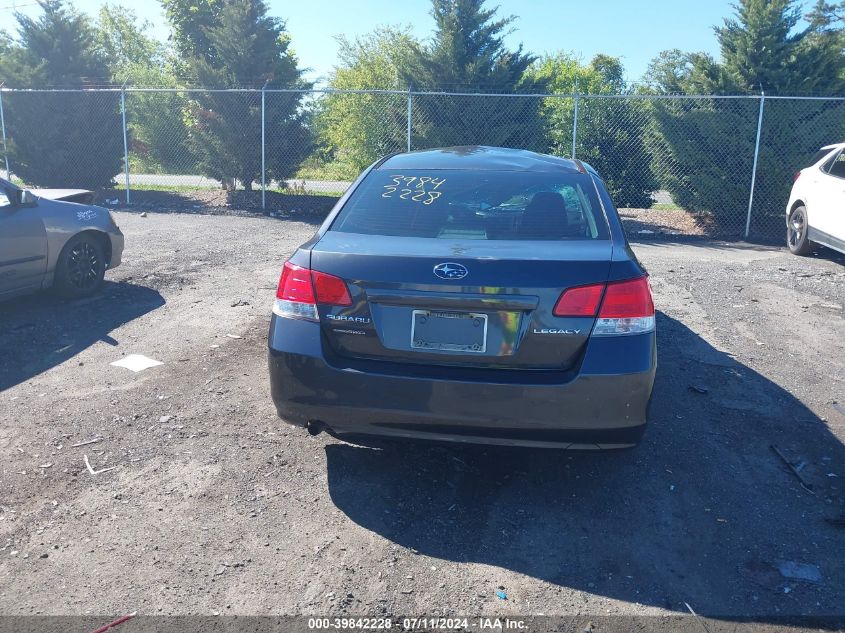 2012 Subaru Legacy 2.5I VIN: 4S3BMCA66C3017924 Lot: 39842228