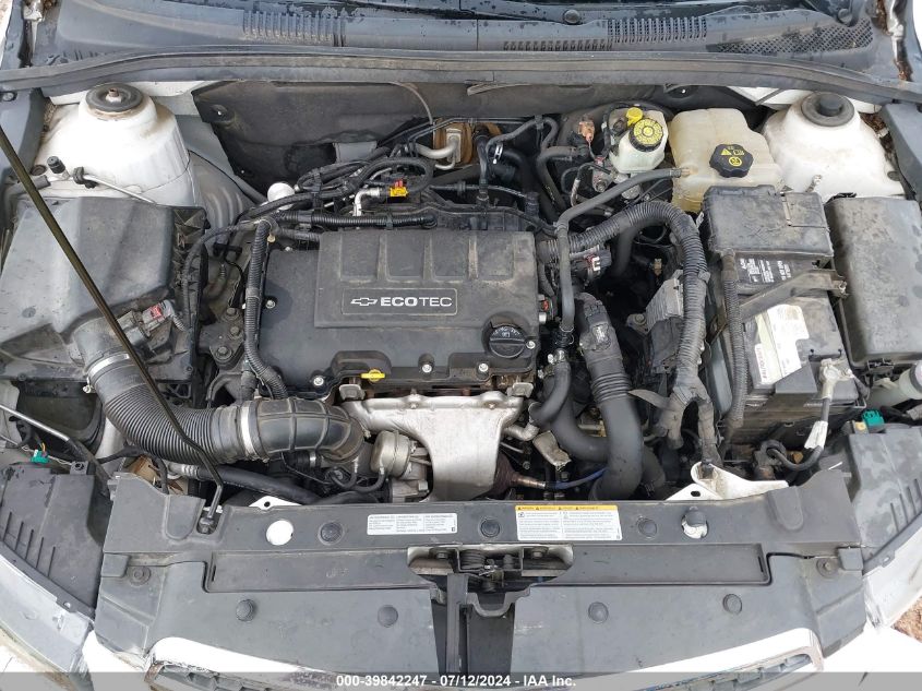 2012 Chevrolet Cruze Lt VIN: 1G1PF5SC6C7139538 Lot: 39842247