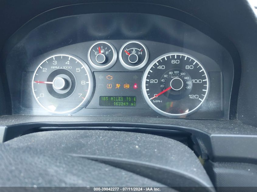 2008 Ford Fusion Se VIN: 3FAHP07Z58R124723 Lot: 39842277