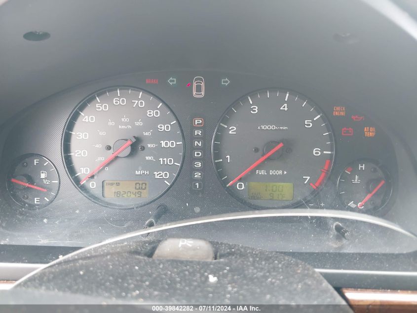 2002 Subaru Outback VIN: 4S3BH665127614282 Lot: 39842282