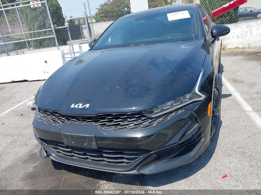 2022 Kia K5 Gt-Line VIN: 5XXG64J22NG093663 Lot: 39842287