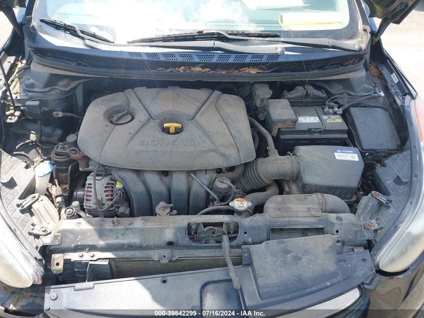 2012 Hyundai Elantra Limited (Ulsan Plant) VIN: KMHDH4AE2CU456358 Lot: 39842299