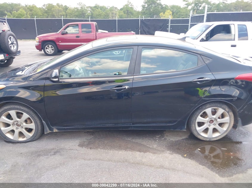2012 Hyundai Elantra Limited (Ulsan Plant) VIN: KMHDH4AE2CU456358 Lot: 39842299
