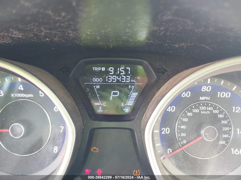 2012 Hyundai Elantra Limited (Ulsan Plant) VIN: KMHDH4AE2CU456358 Lot: 39842299