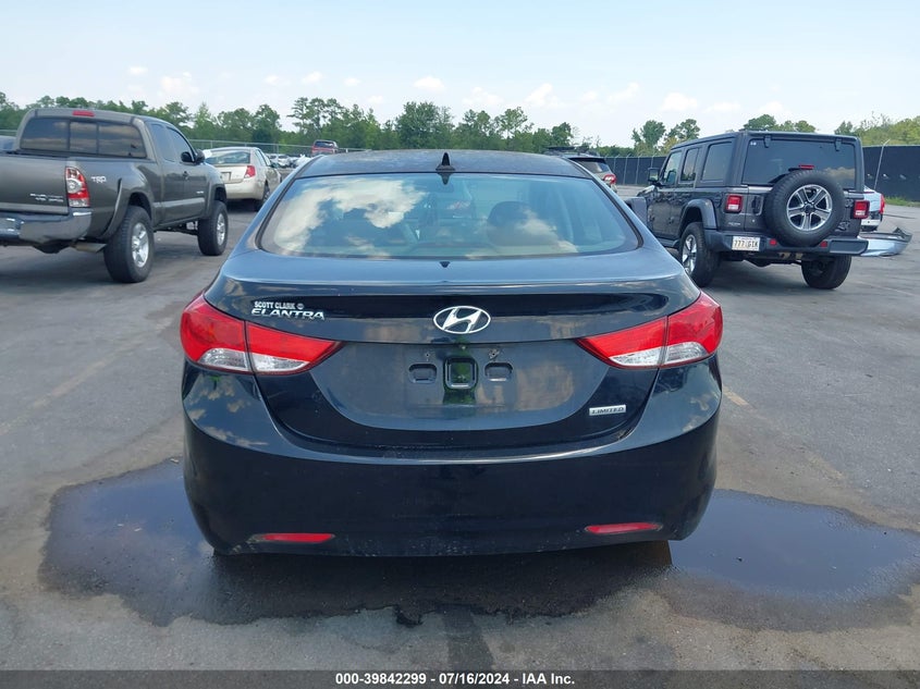 2012 Hyundai Elantra Limited (Ulsan Plant) VIN: KMHDH4AE2CU456358 Lot: 39842299