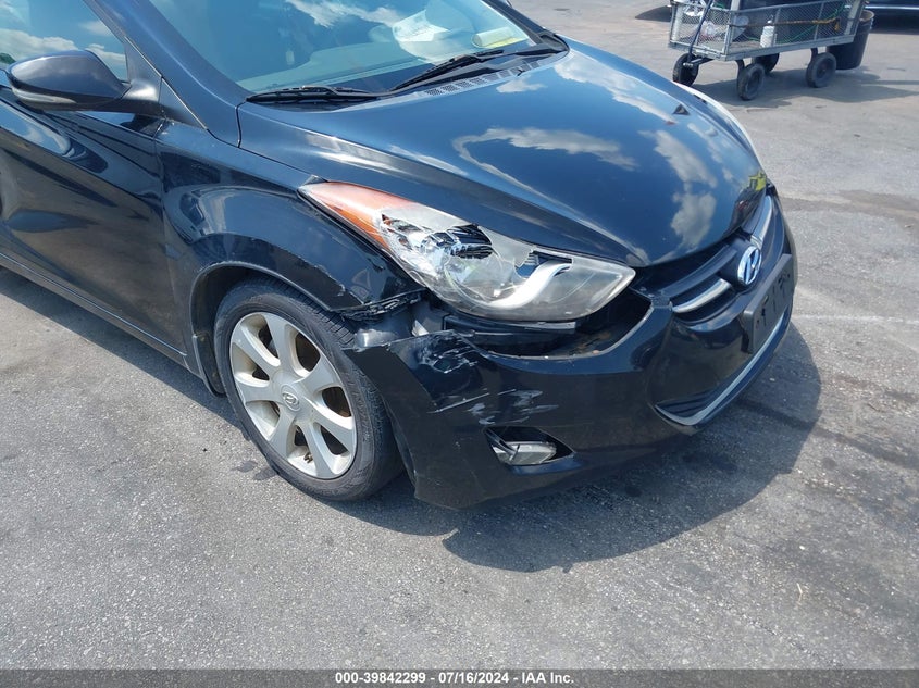 2012 Hyundai Elantra Limited (Ulsan Plant) VIN: KMHDH4AE2CU456358 Lot: 39842299
