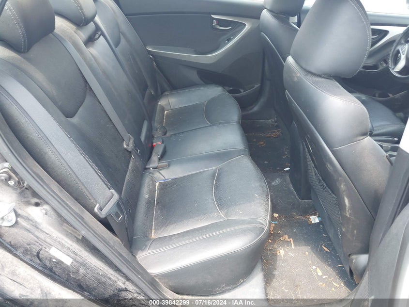 2012 Hyundai Elantra Limited (Ulsan Plant) VIN: KMHDH4AE2CU456358 Lot: 39842299