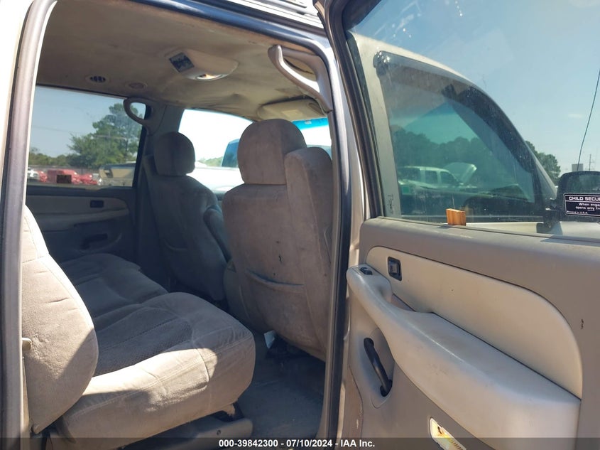 2002 Chevrolet Suburban 1500 Ls VIN: 3GNEC16Z72G268560 Lot: 39842300