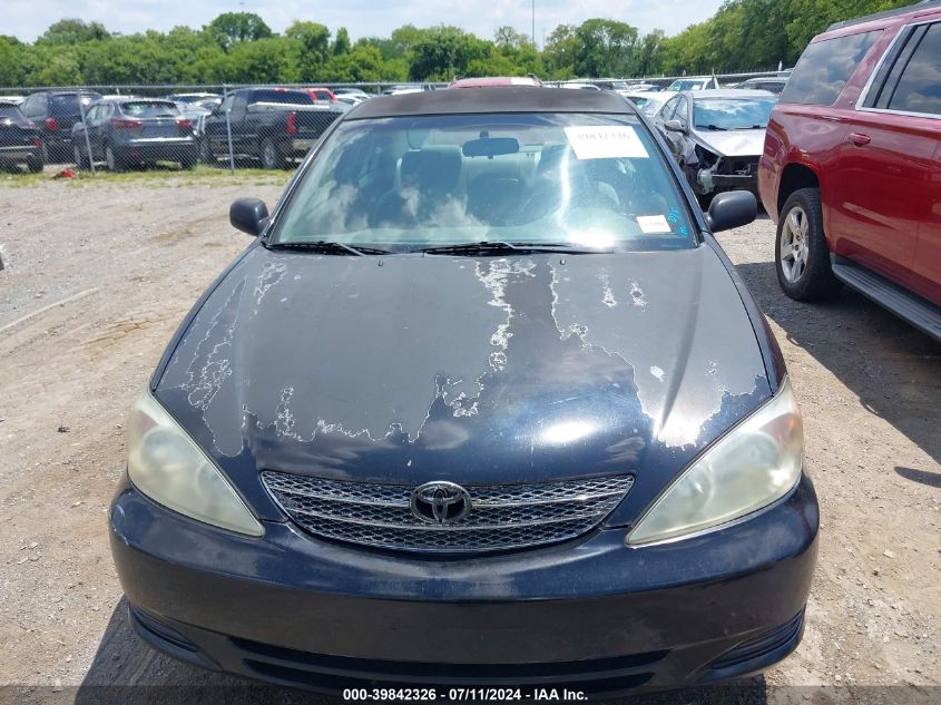 2003 Toyota Camry Le VIN: 4T1BE32K03U183919 Lot: 39842326