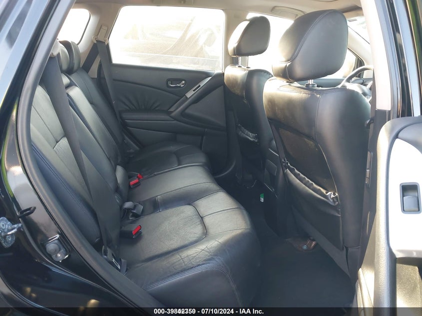 2010 Nissan Murano Sl VIN: JN8AZ1MW4AW121972 Lot: 39842350